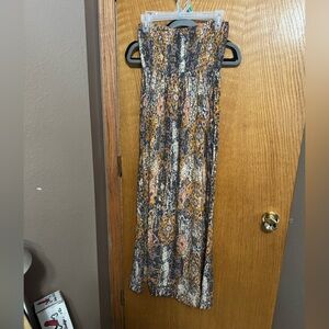 dress maxi length forever 21 size medium